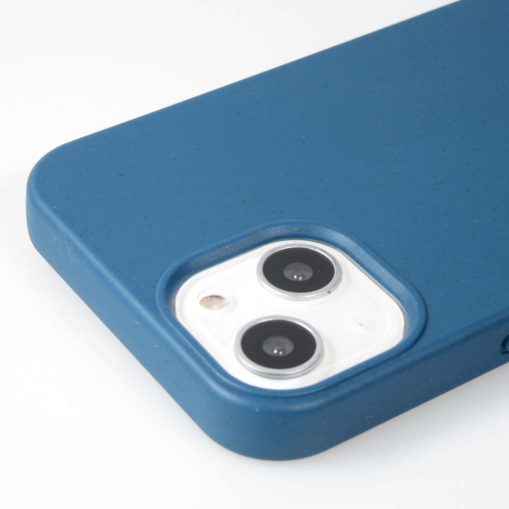 Coque iPhone 14 Plus - Bioka biodégradable et compostable Eco-Friendly - Bleu