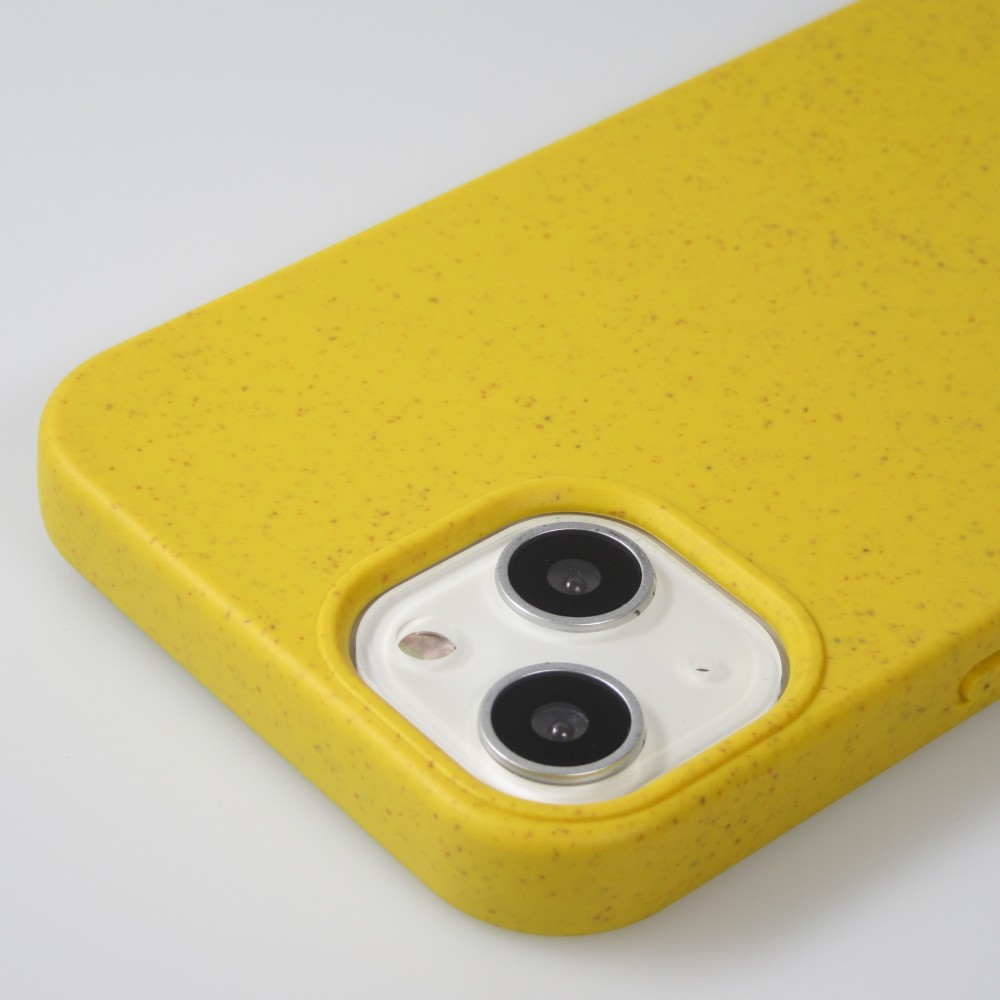 Coque iPhone 13 mini - Bioka biodégradable et compostable Eco-Friendly jaune