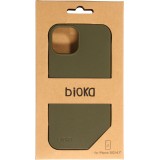 Coque iPhone 14 Plus - Bioka biodégradable et compostable Eco-Friendly - Vert foncé