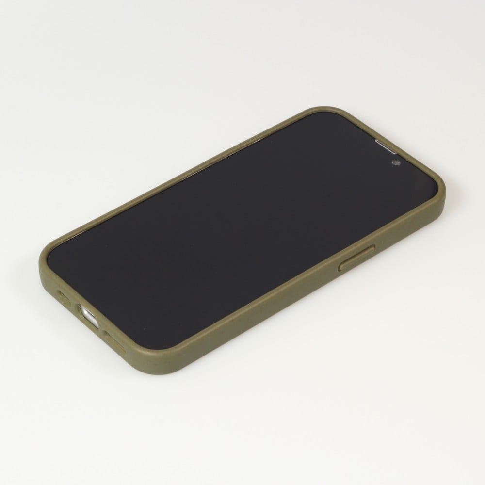 Coque iPhone 14 Plus - Bioka biodégradable et compostable Eco-Friendly - Vert foncé