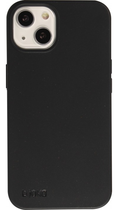 Coque iPhone 14 Plus - Bioka biodégradable et compostable Eco-Friendly - Noir