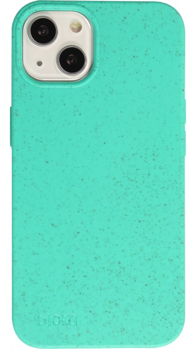 Coque iPhone 14 Plus - Bioka biodégradable et compostable Eco-Friendly - Turquoise