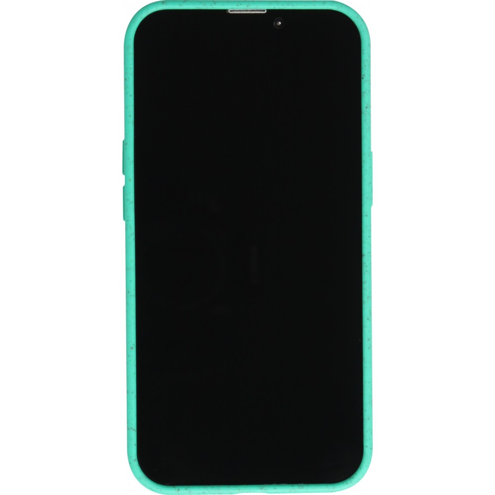 Coque iPhone 14 Plus - Bioka biodégradable et compostable Eco-Friendly - Turquoise