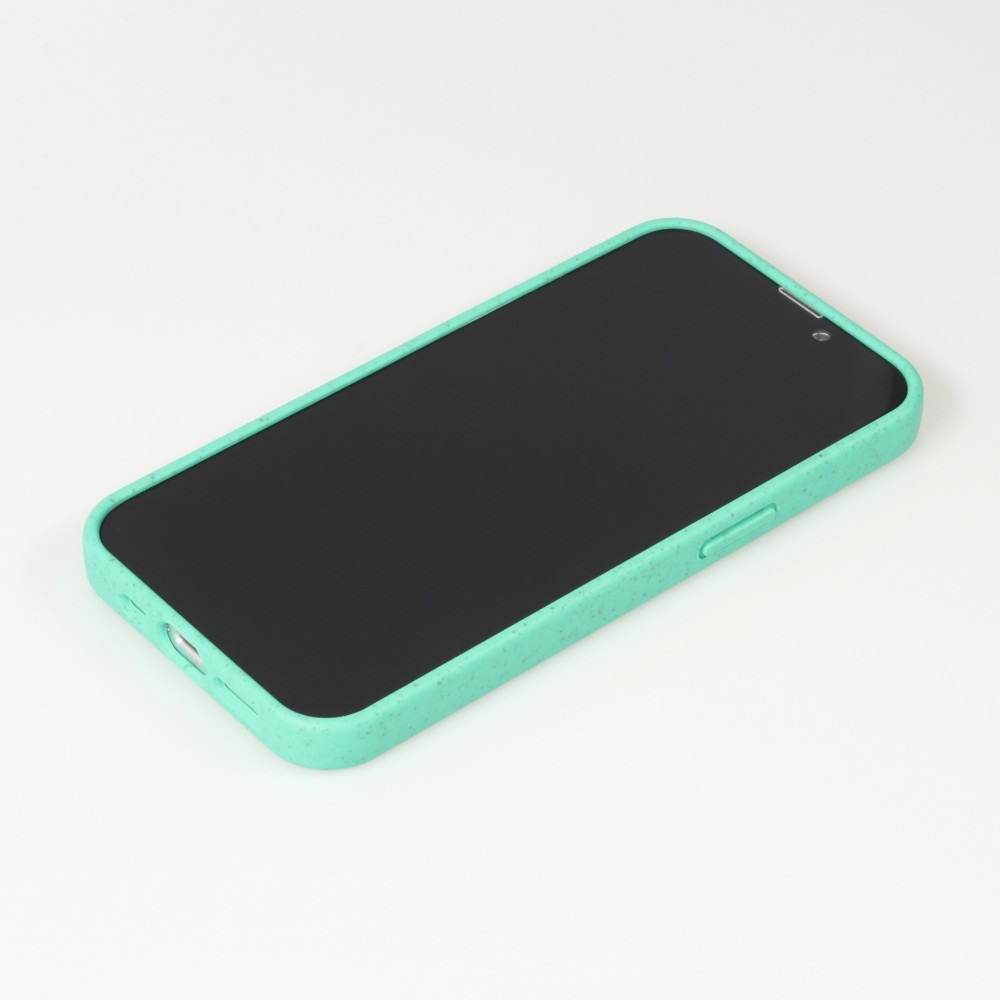 Coque iPhone 14 - Bioka biodégradable et compostable Eco-Friendly - Turquoise