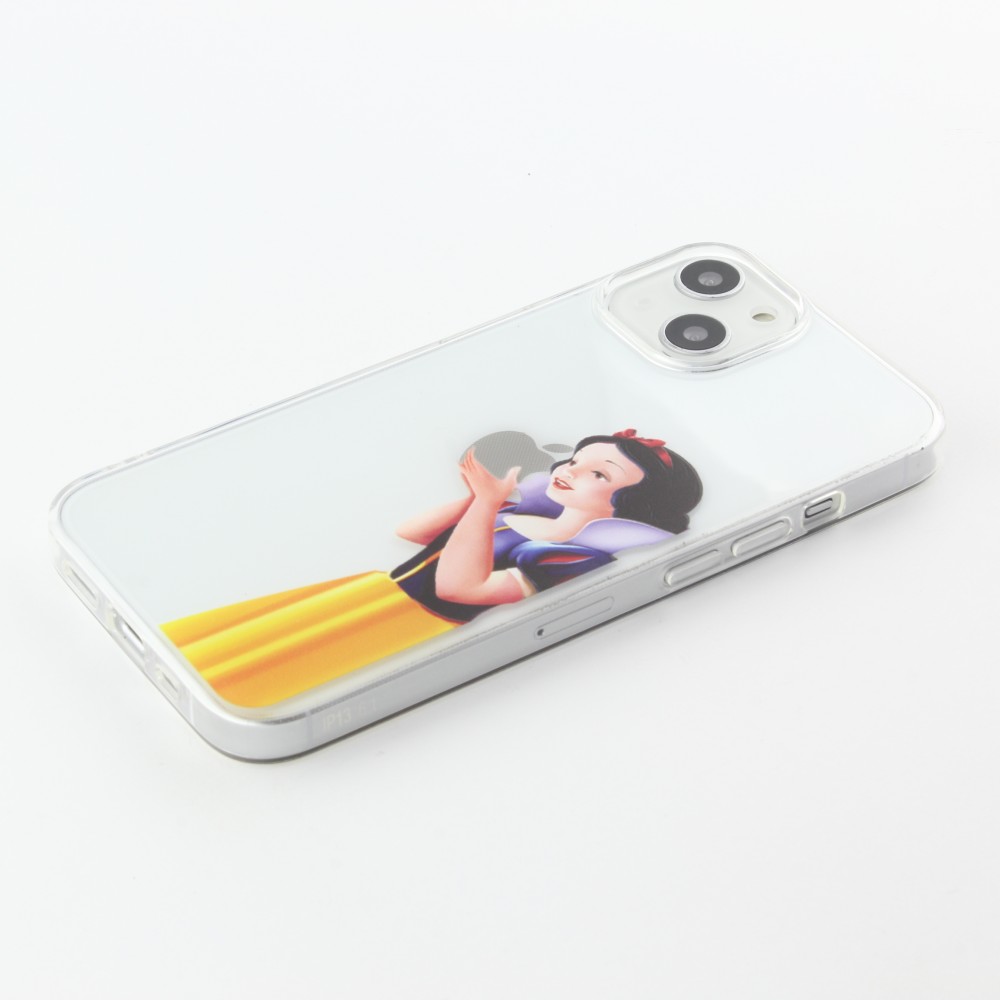 iPhone 14 Plus Case Hülle - Gummi cartoon Schneewittchen