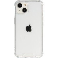 Coque iPhone 13 - Bumper Glass Hybrid TPU silicone anti-choc - Transparent