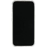 Coque iPhone 13 - Bumper Glass Hybrid TPU silicone anti-choc - Transparent
