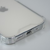 Coque iPhone 13 - Bumper Glass Hybrid TPU silicone anti-choc - Transparent
