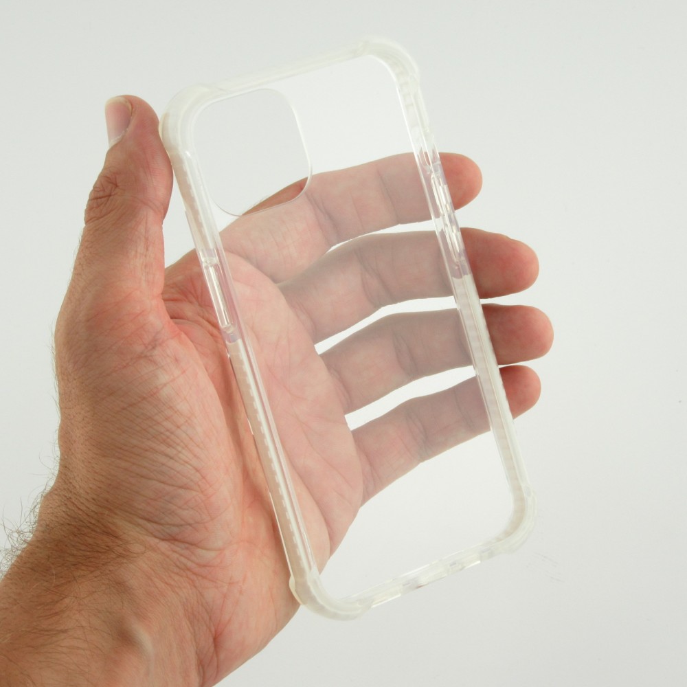 iPhone 13 Case Hülle -  Bumper Stripes - Weiss
