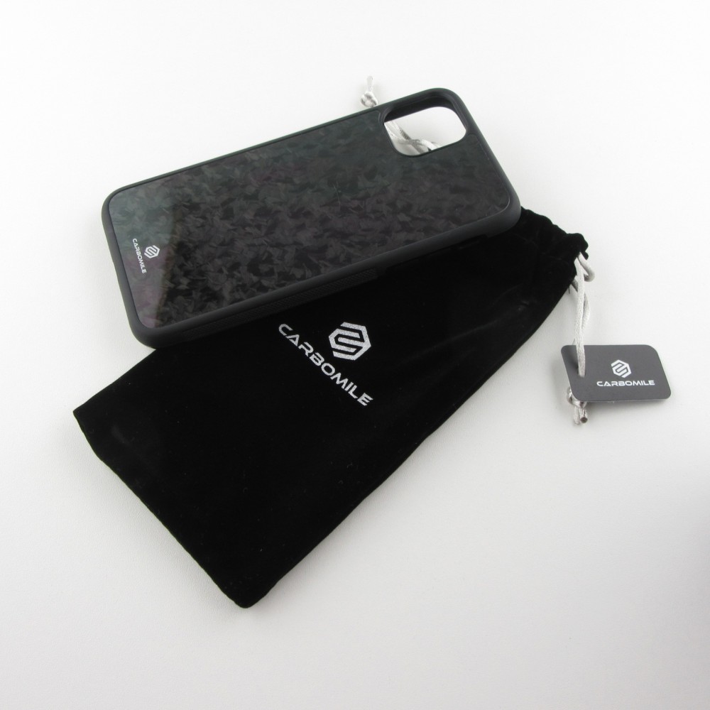 iPhone 15 Case Hülle - Carbomile Forged Carbon (Kompatibel mit MagSafe)
