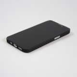 iPhone 14 Case Hülle - Carbomile Schutzcase aus echtem Aramid Carbonfaser - Schwarz