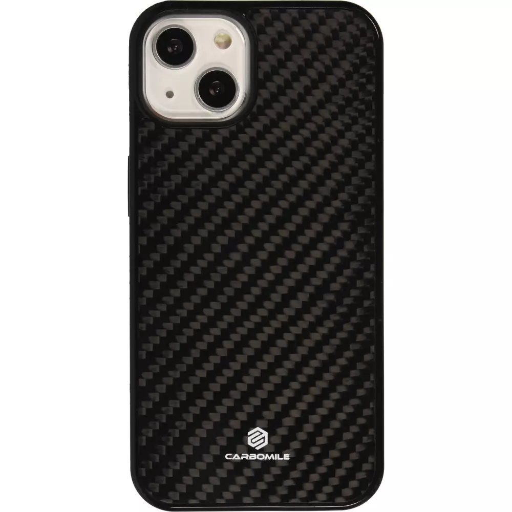 iPhone 16 Plus Case Hülle - Carbomile Carbon Fiber (Kompatibel mit MagSafe)