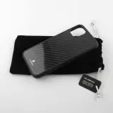 iPhone 16 Plus Case Hülle - Carbomile Carbon Fiber (Kompatibel mit MagSafe)
