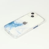 Coque iPhone 13 - Clear Bumper gradient paint - Bleu clair