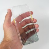 Coque iPhone 13 mini - Clear Bumper gradient paint  - Vert