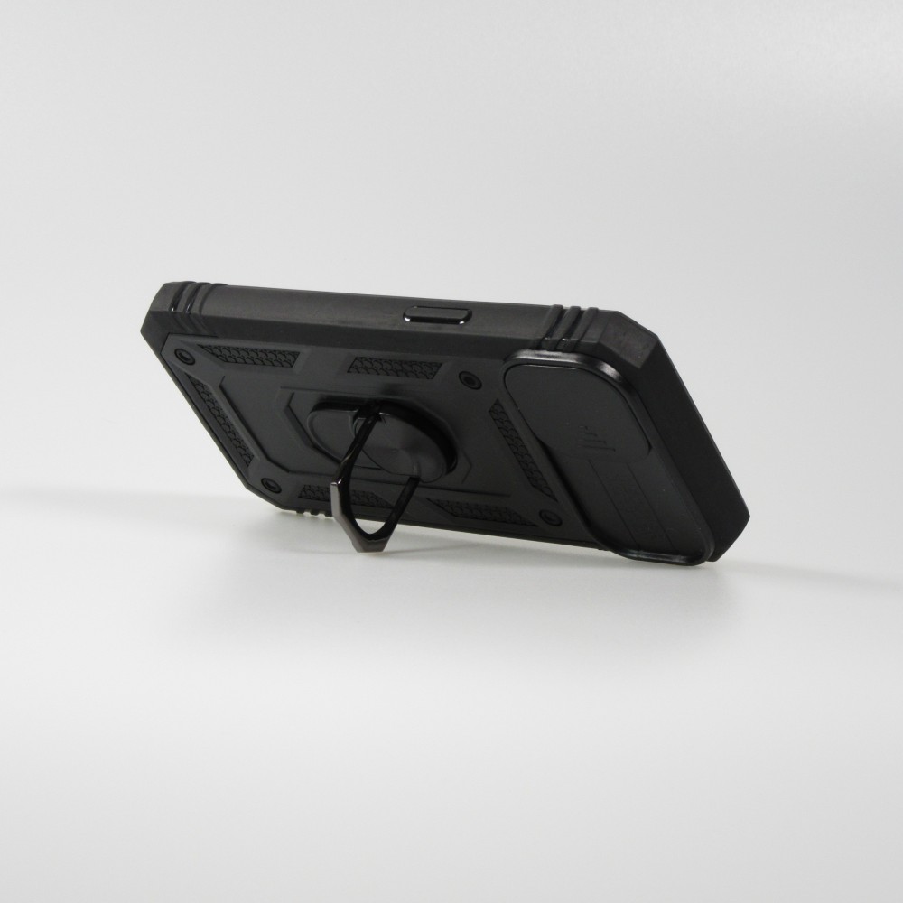 iPhone 15 Pro Case Hülle - Full Body Armor Military-Grade - Schwarz