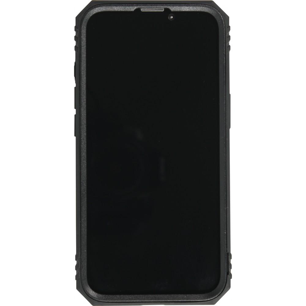 iPhone 15 Case Hülle - Full Body Armor Military-Grade - Schwarz