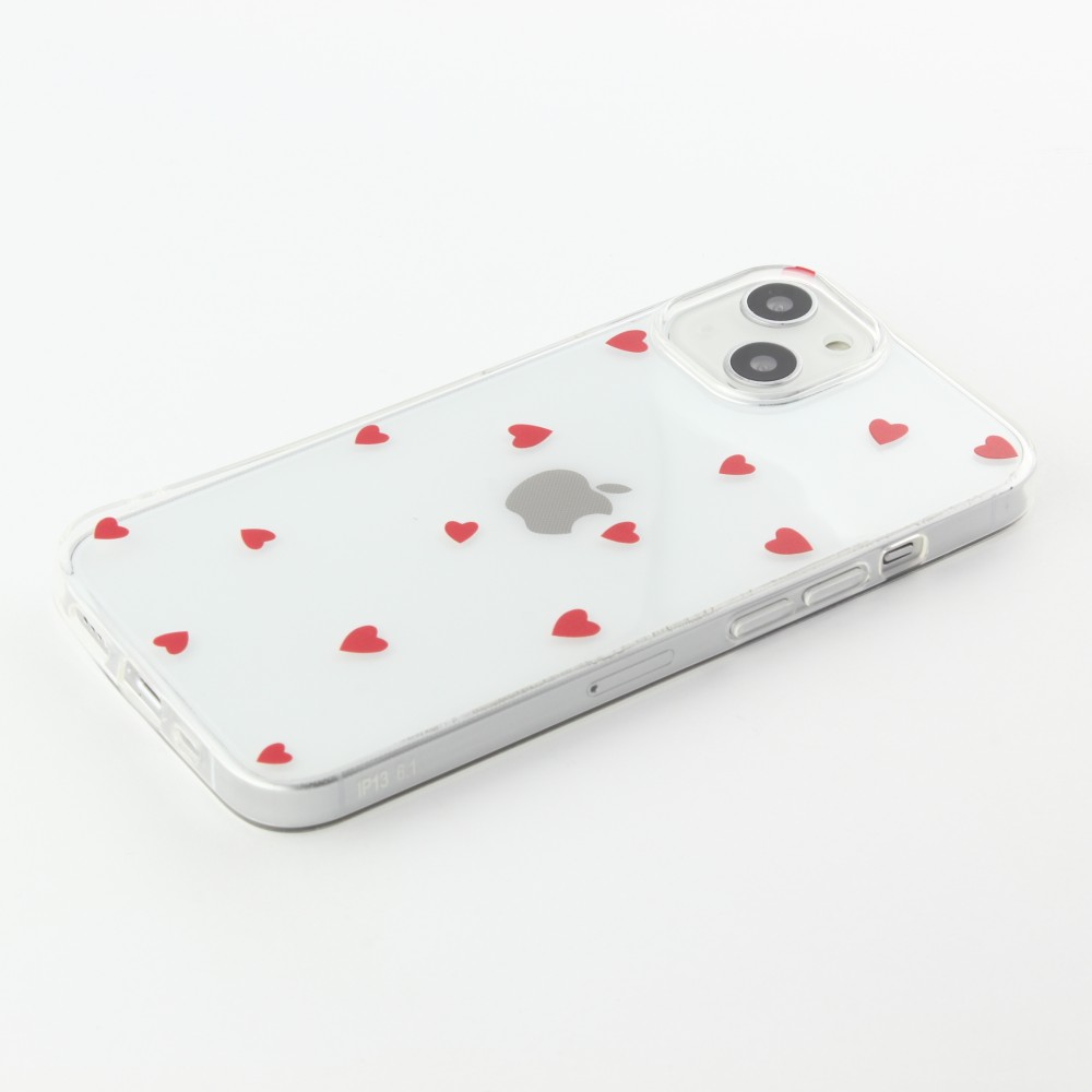 iPhone 14 Case Hülle - Gummi kleines Herz