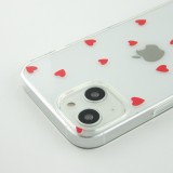 iPhone 14 Case Hülle - Gummi kleines Herz
