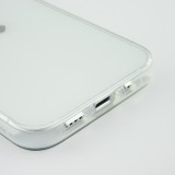 iPhone 14 Case Hülle - Gummi Transparent Silikon Gel Simple Super Clear flexibel