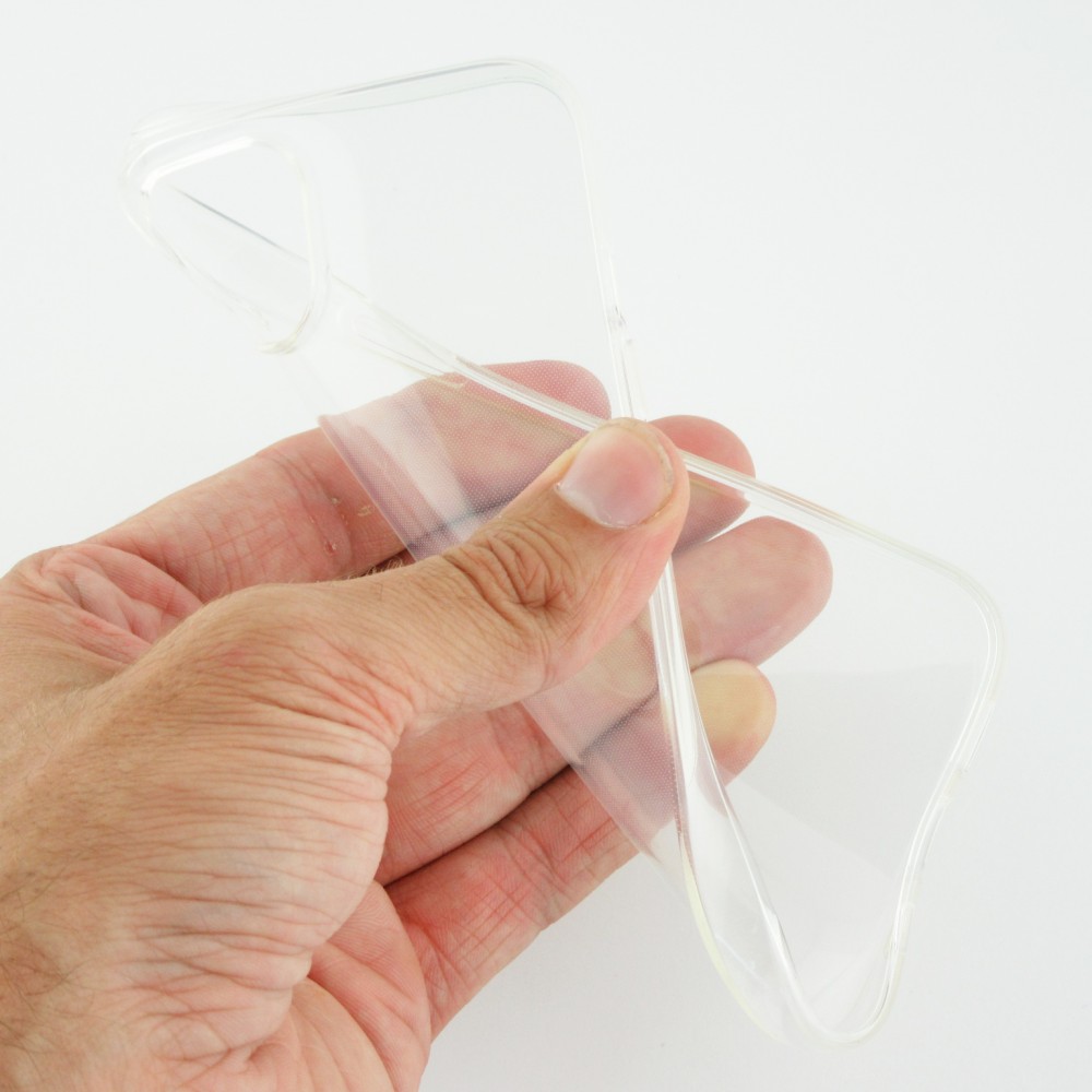 Coque iPhone 15 Plus - Gel transparent Silicone Super Clear flexible