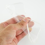 iPhone 15 Plus Case Hülle - Gummi Transparent Silikon Gel Simple Super Clear flexibel