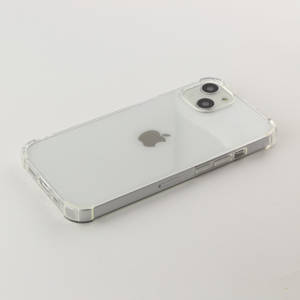 iPhone 14 Max Case Hülle - Gummi Transparent Gel Bumper mit extra Schutz für Ecken Antischock