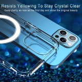 Coque Samsung Galaxy S24 - Gel transparent compatible MagSafe silicone TPU Super Clear