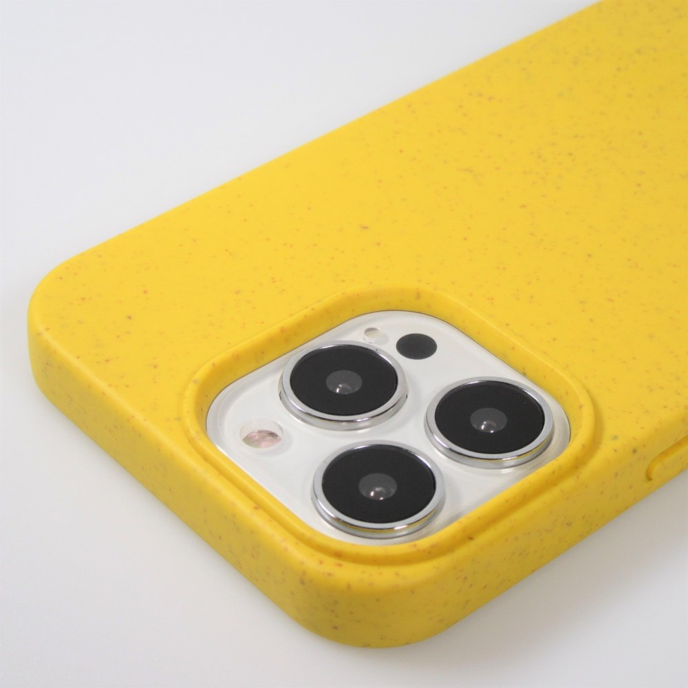 Coque Samsung Galaxy S24+ - Bio Eco-Friendly nature avec cordon collier jaune