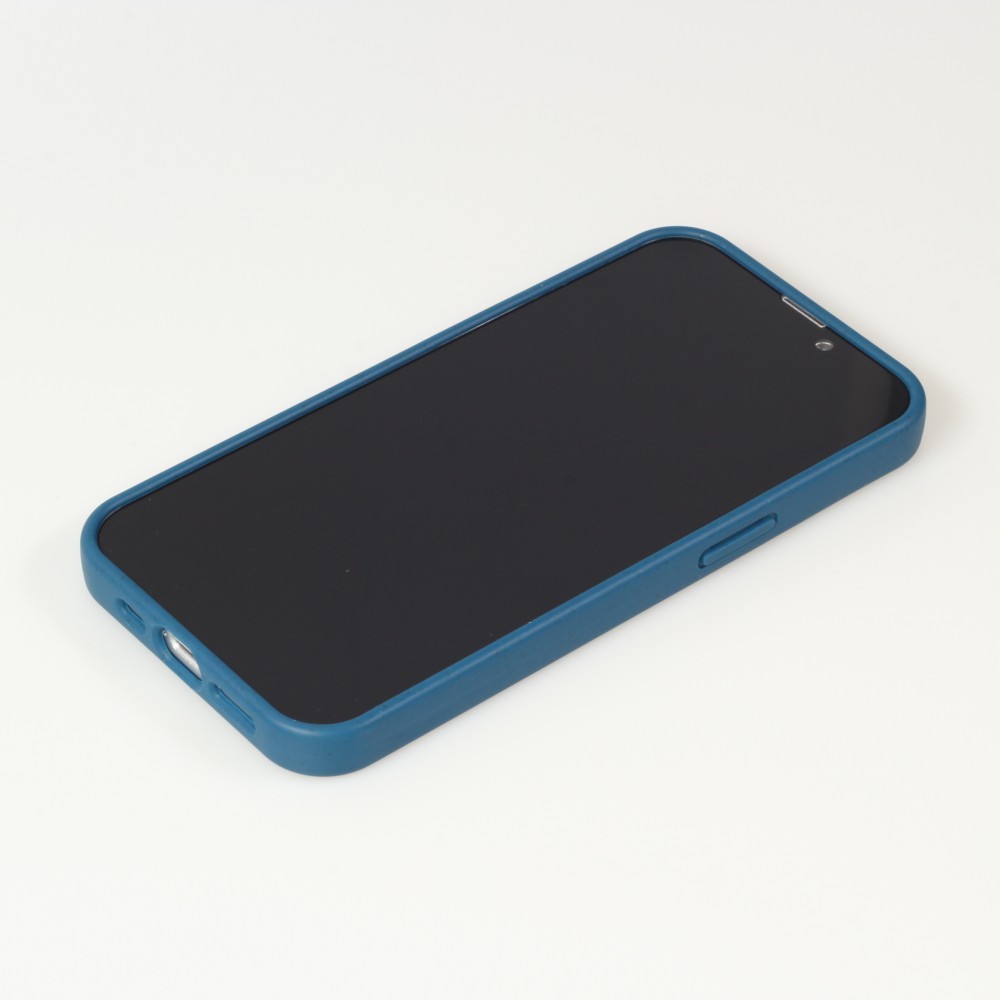 Hülle iPhone 14 Pro Max - Bioka Biologisch Abbaubar Eco-Friendly Kompostierbar blau