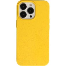 Coque iPhone 14 Pro - Bioka biodégradable et compostable Eco-Friendly jaune