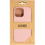 Coque iPhone 14 Pro - Bioka biodégradable et compostable Eco-Friendly - Rose