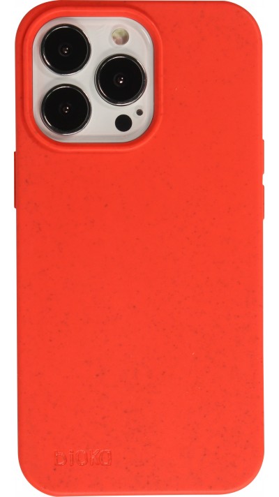 Coque iPhone 13 Pro Max - Bioka biodégradable et compostable Eco-Friendly - Rouge