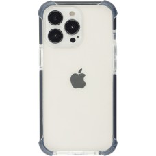 Coque iPhone 13 Pro Max - Bumper Stripes - Noir