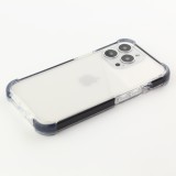 Coque iPhone 13 Pro Max - Bumper Stripes - Noir