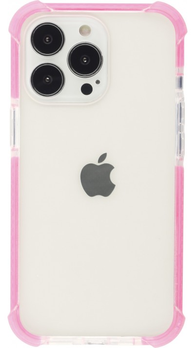 iPhone 13 Pro Case Hülle - Bumper Stripes - Rosa