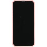 iPhone 13 Pro Case Hülle - Kamera vertikale Klappe Regenbogen - Rosa blau
