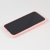 iPhone 13 Pro Case Hülle - Kamera vertikale Klappe Regenbogen - Rosa blau