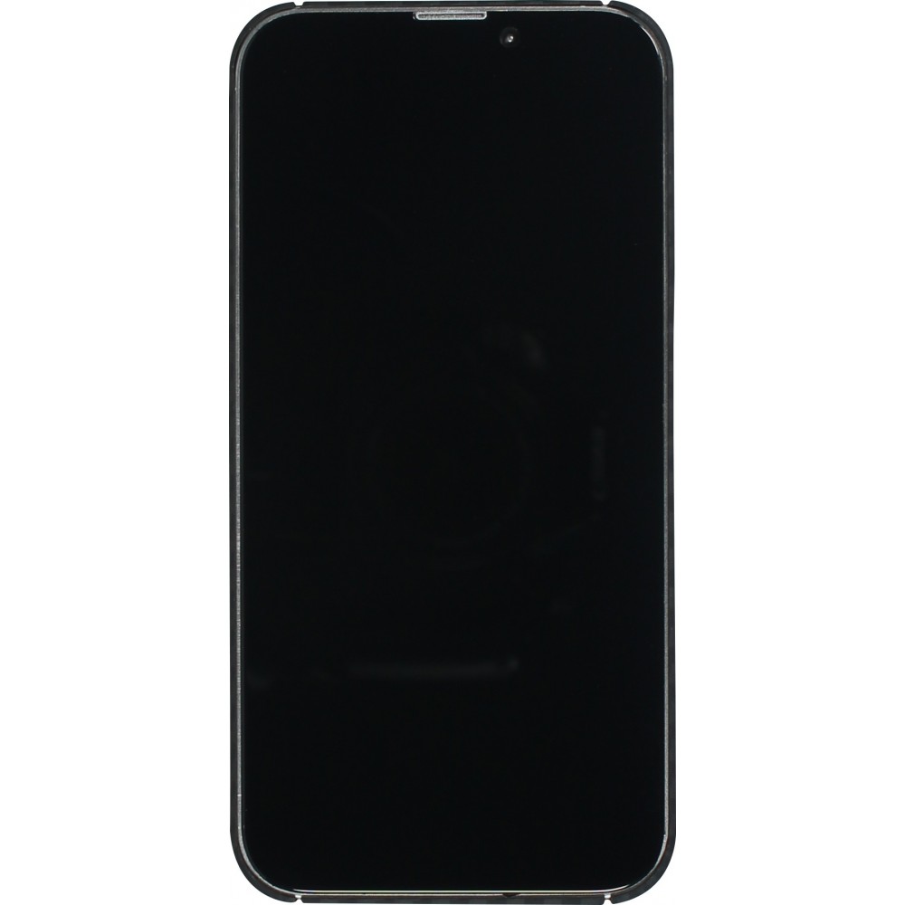 iPhone 14 Pro Case Hülle - Carbomile Schutzcase aus echtem Aramid Carbonfaser - Schwarz