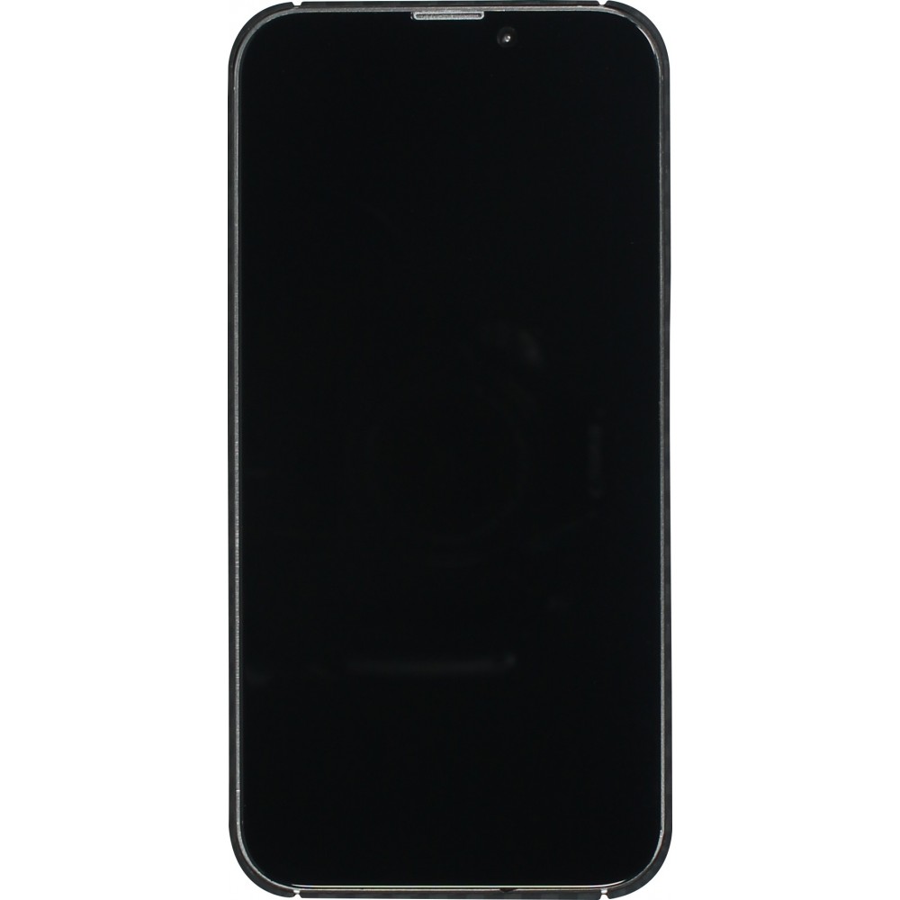 iPhone 12 Pro Max Case Hülle - Carbomile Schutzcase aus echtem Aramid Carbonfaser - Schwarz