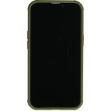 iPhone 13 Pro Case Hülle - Dual Tone Bumper Mat Glass - Khaki