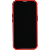 Coque iPhone 13 Pro Max - Dual Tone Bumper Mat Glass - Rouge