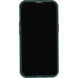 iPhone 13 Pro Max Case Hülle - Dual Tone Bumper Mat Glass - Dunkelgrün