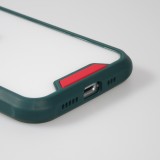 iPhone 13 Pro Max Case Hülle - Dual Tone Bumper Mat Glass - Dunkelgrün