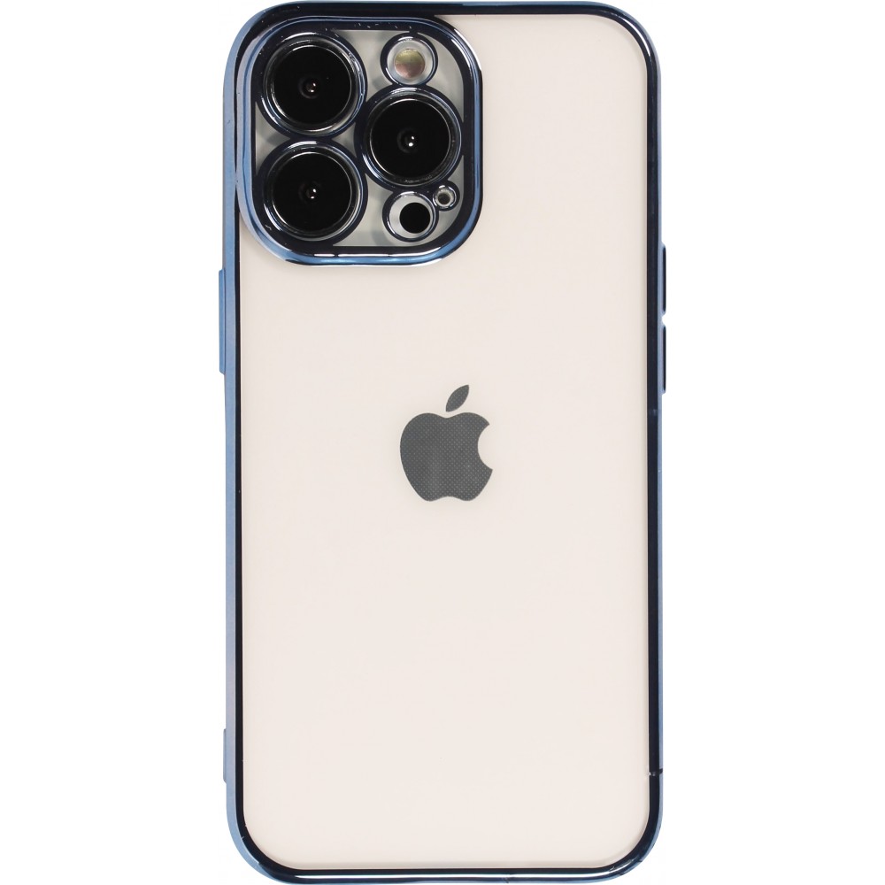 iPhone 14 Case Hülle - Electroplate - Blau
