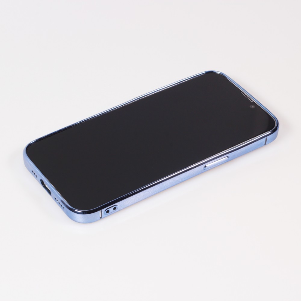 iPhone 14 Case Hülle - Electroplate - Blau