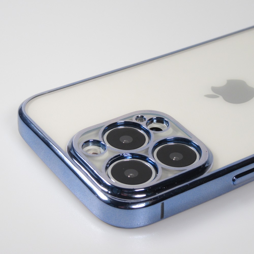iPhone 14 Case Hülle - Electroplate - Blau