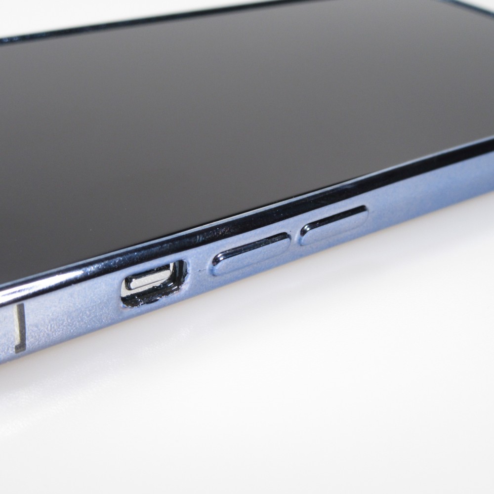 iPhone 14 Case Hülle - Electroplate - Blau