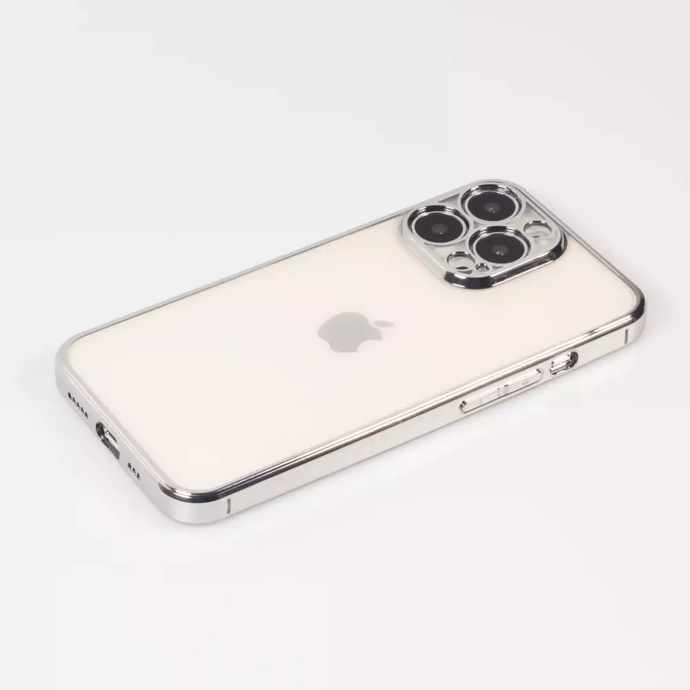 Coque iPhone 14 Pro - Electroplate - Argent