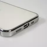 Coque iPhone 14 Pro - Electroplate - Argent
